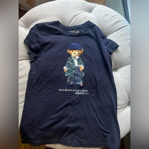 Polo by Ralph Lauren Navy Polo Bear Short Sleeve Tee